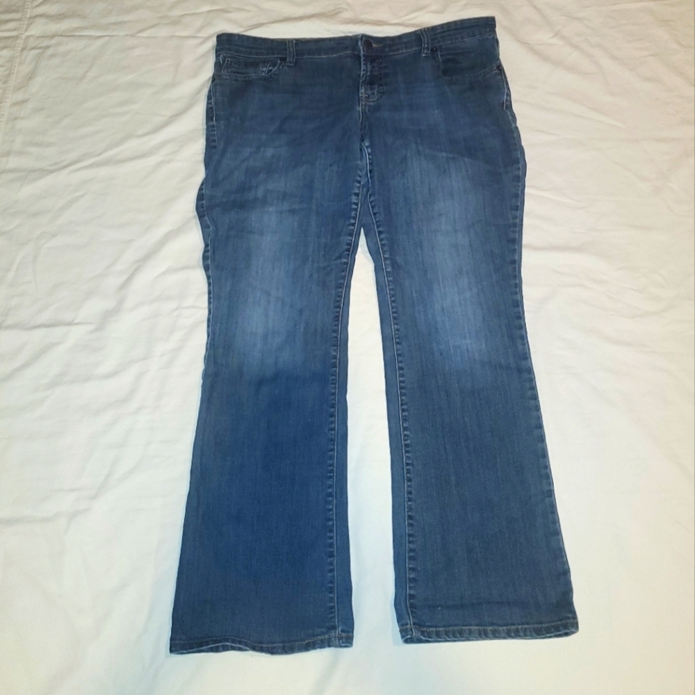 Old Navy The Diva Blue Jeans Wide Leg